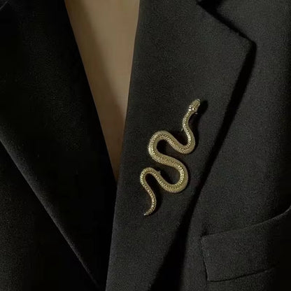 Serpentine Brooch