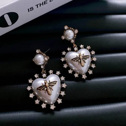 Vintage Bee Earring