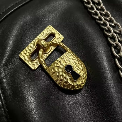 Lock Up Brooch