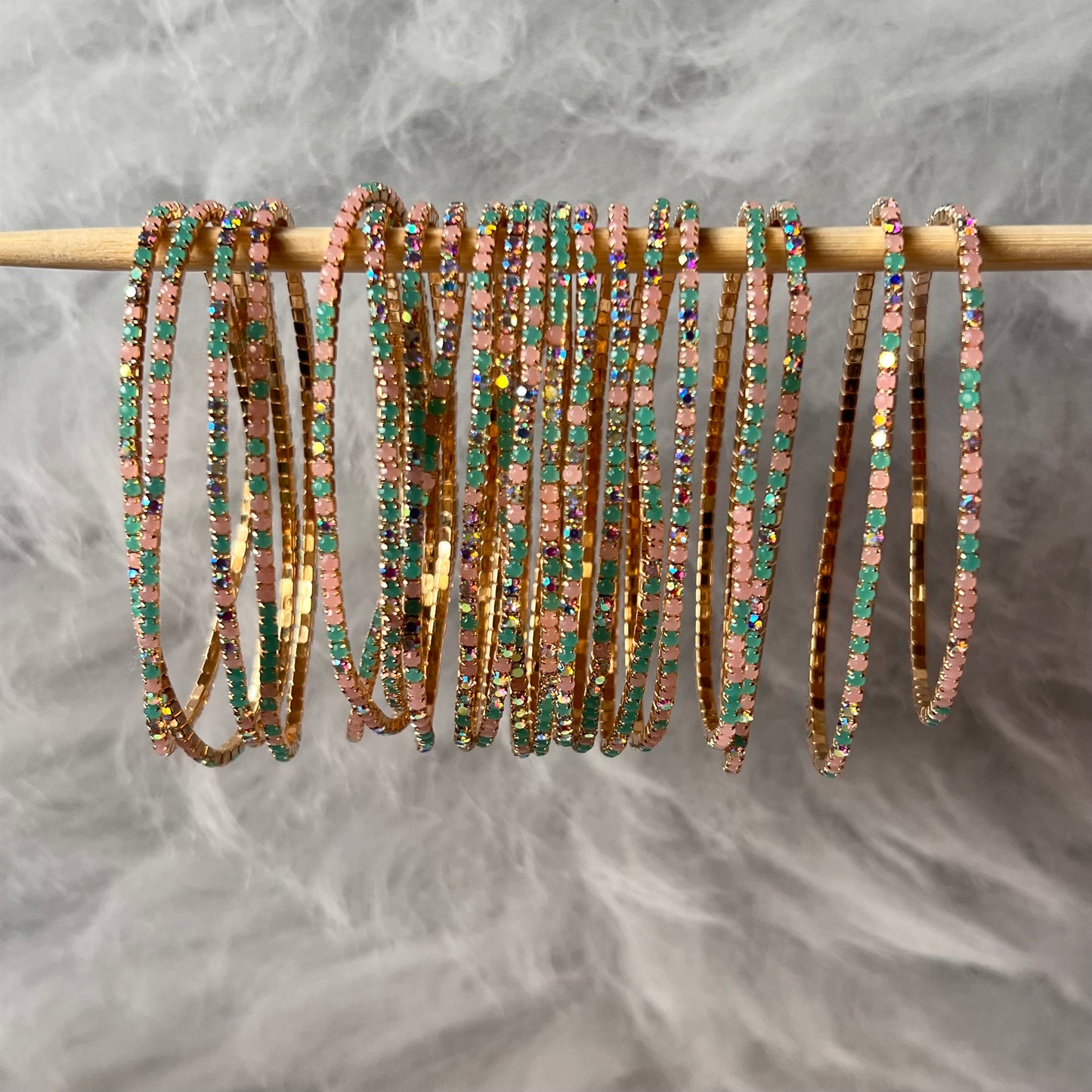 Baby Blue Shimmy Bracelets