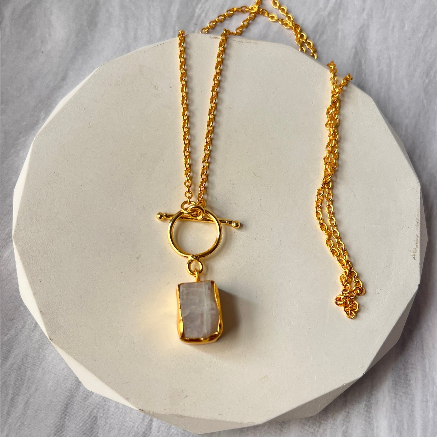 Stone Cut Necklace