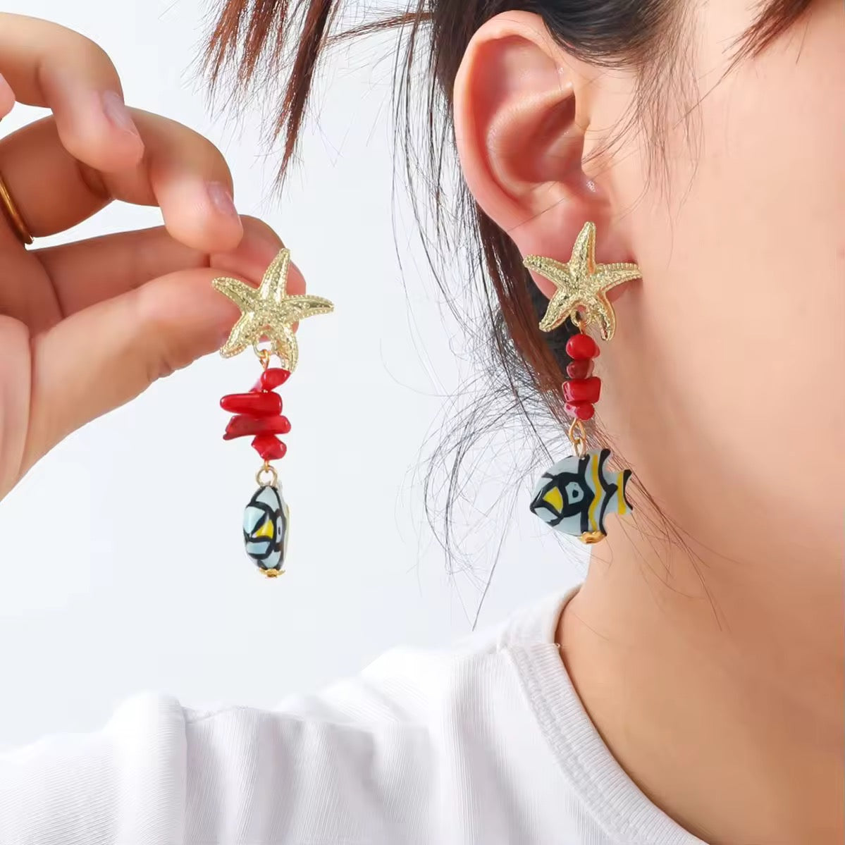 Fish Tale Earrings