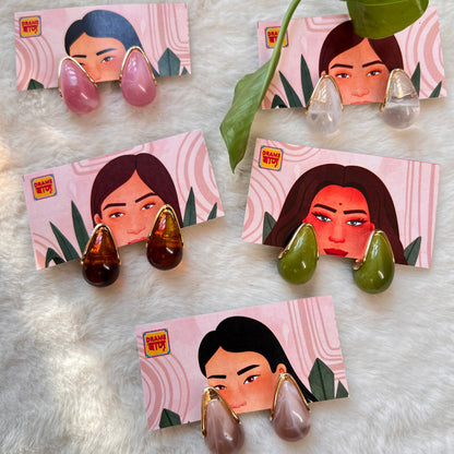 Kelly Drop Studs