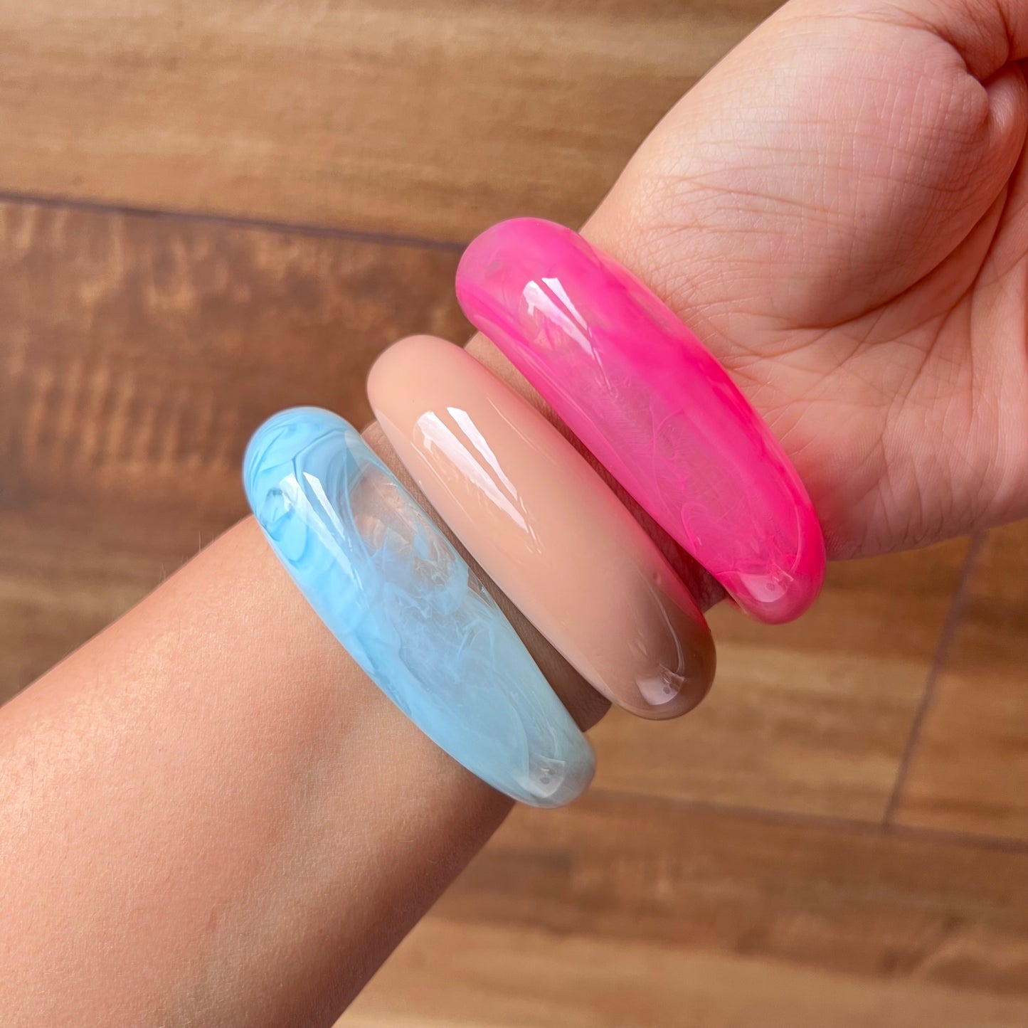 Floss Resin Cuffs