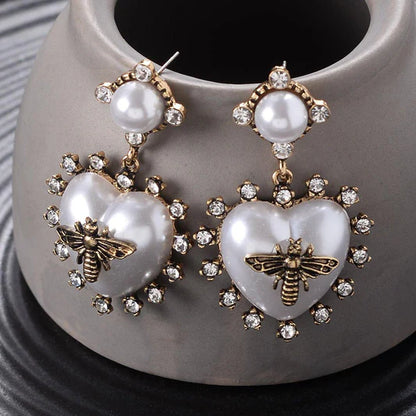 Vintage Bee Earring