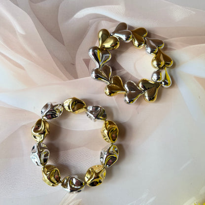 Two tone bracelets