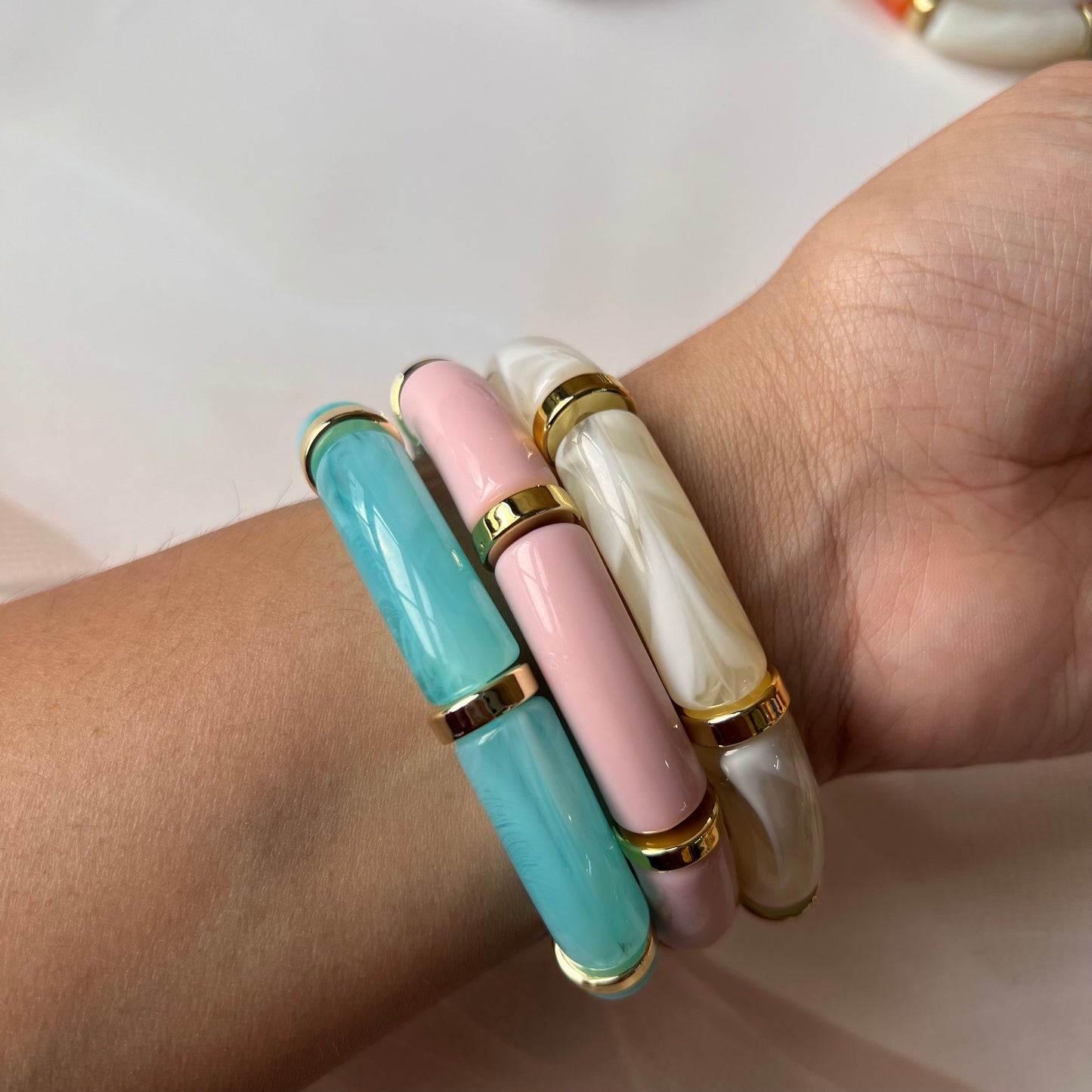Edgy Acrylic Bracelets