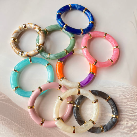 Edgy Acrylic Bracelets