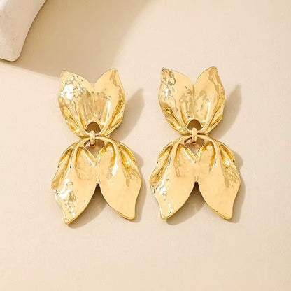 Golden Fern Earrings
