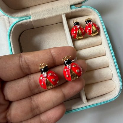 Red bug studs