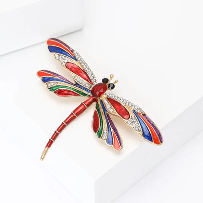 Aurora Dragonfly Brooch