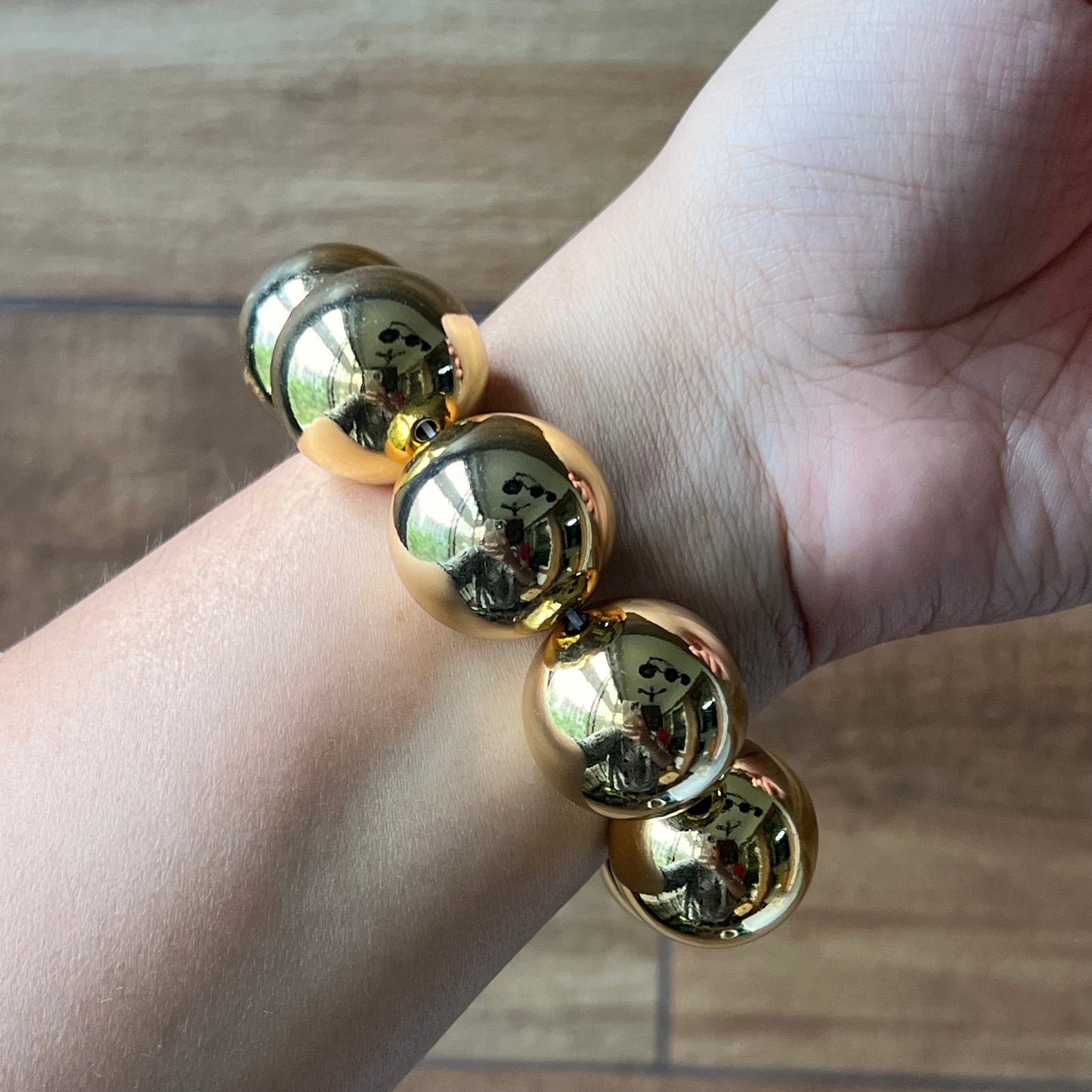 Gold Glam Bracelet