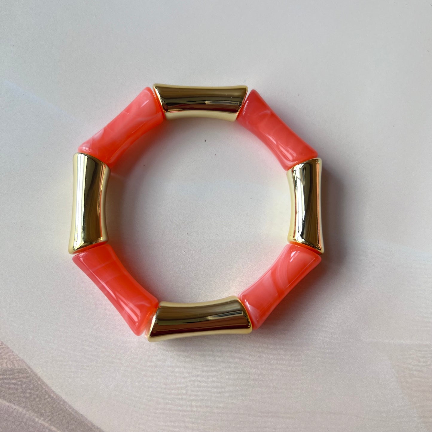 Bamboo Acrylic Bracelet