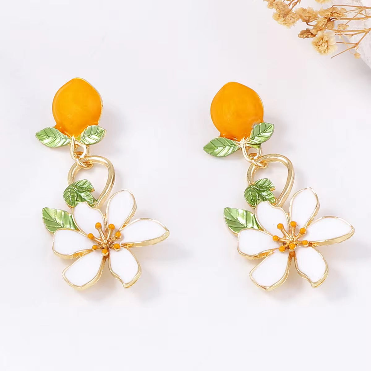 Citrus Bloom Earrings