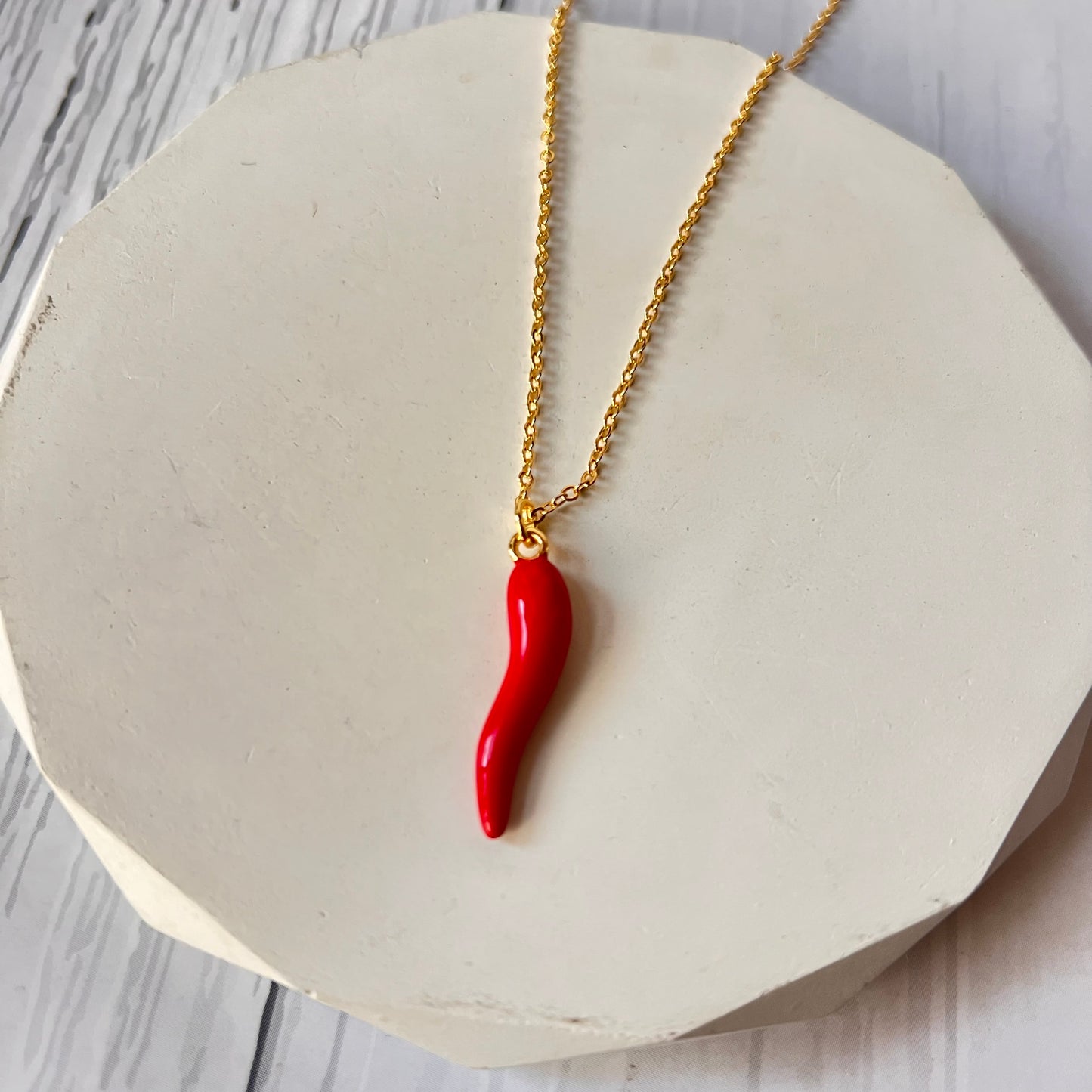 Hot Chilli Necklace