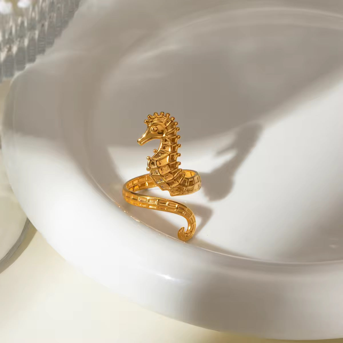Sea Horse Ring