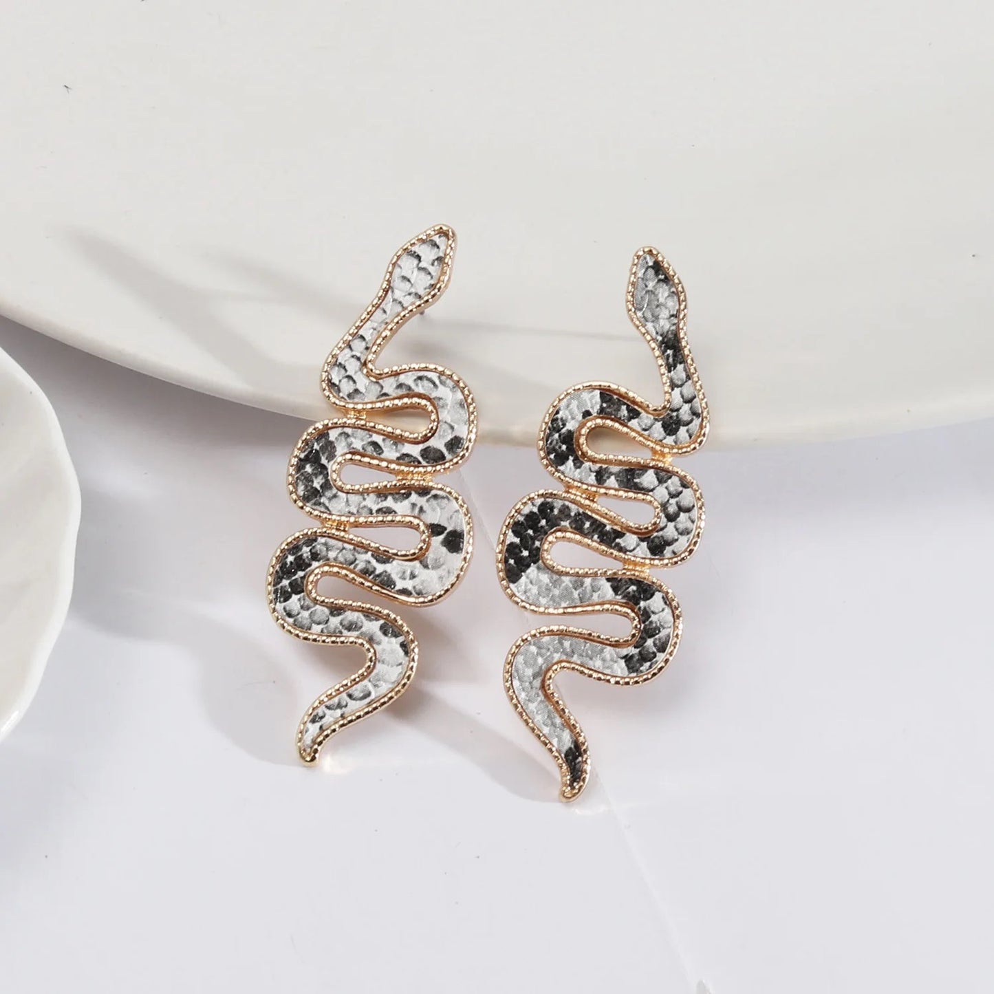 Snakeskin Earrings