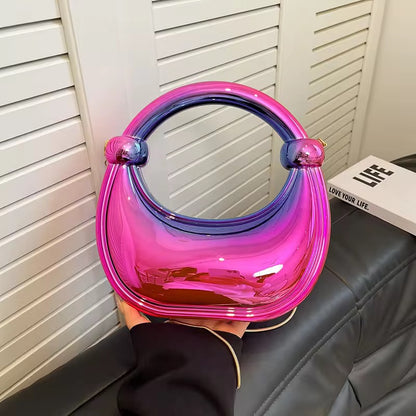 Paris Acrylic Moon Bag