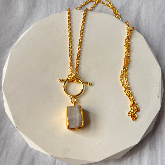 Stone Cut Necklace