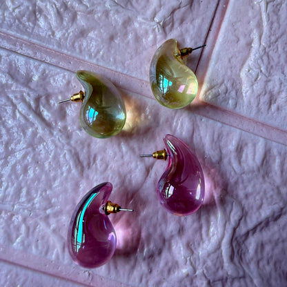 Water Drop Studs
