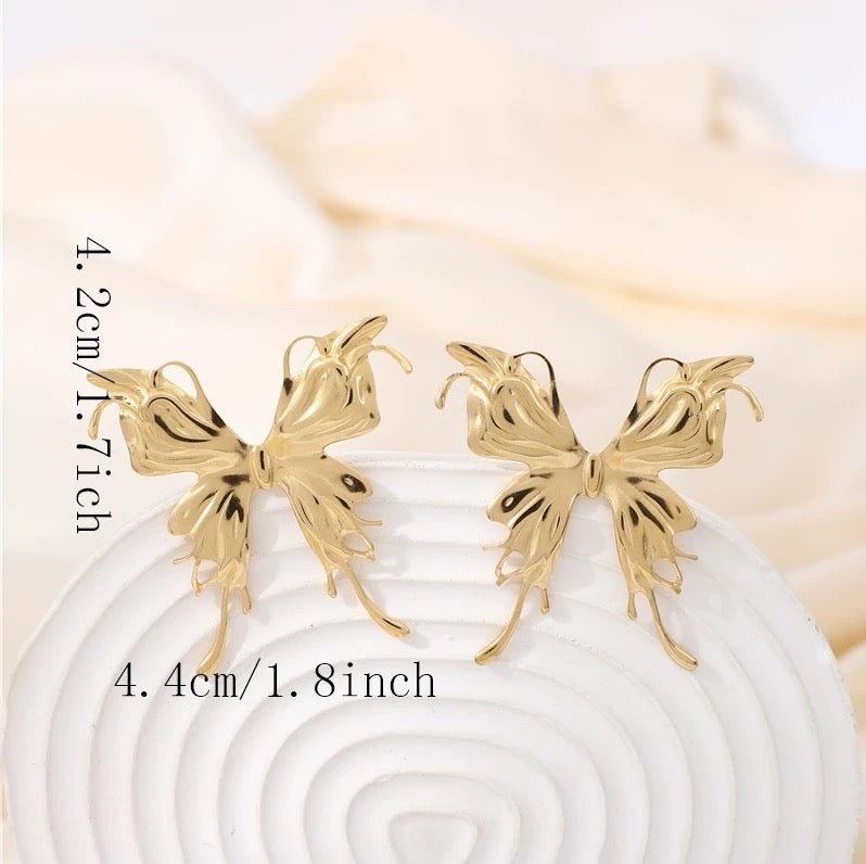 Butterfly Stud Earrings