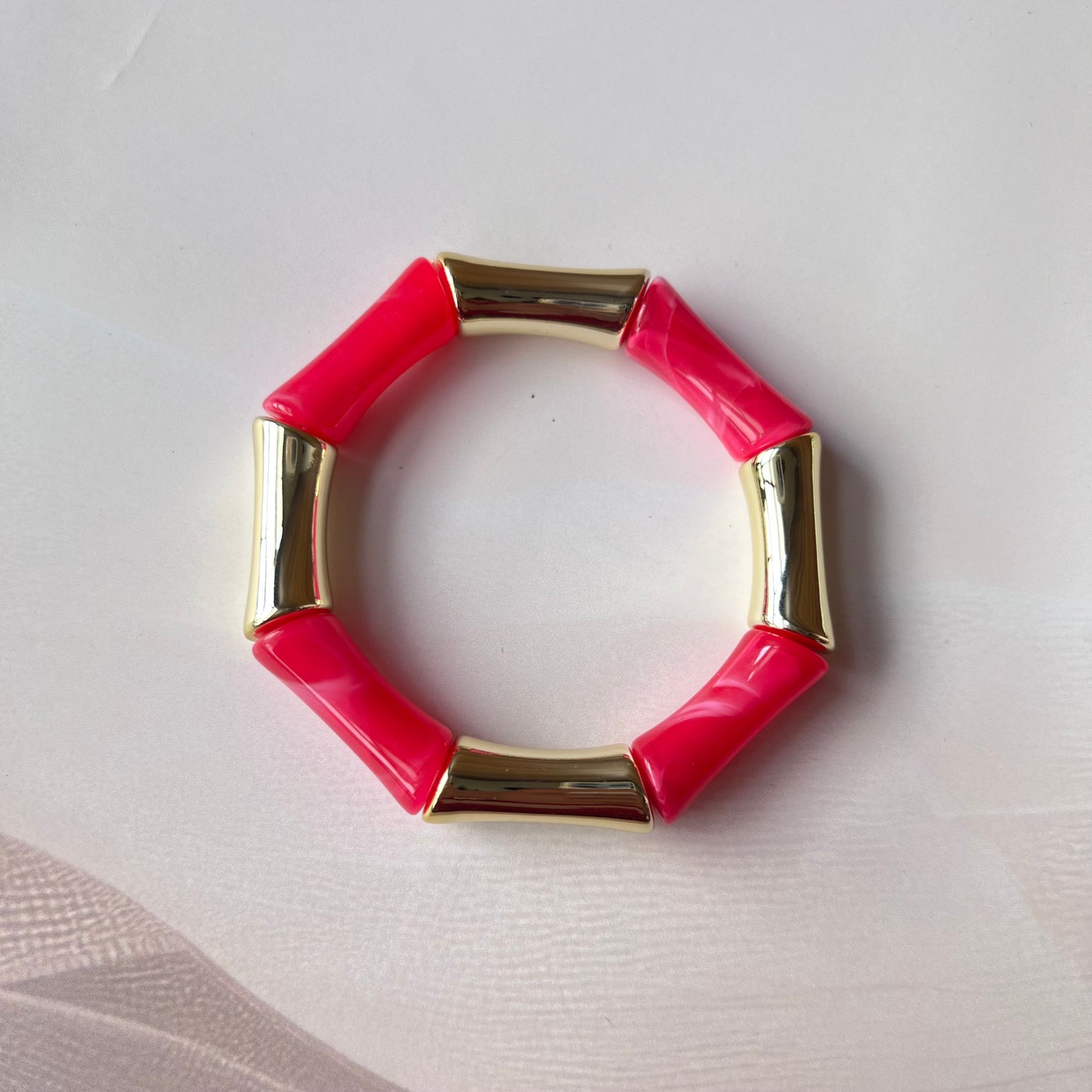 Bamboo Acrylic Bracelet