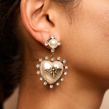 Vintage Bee Earring