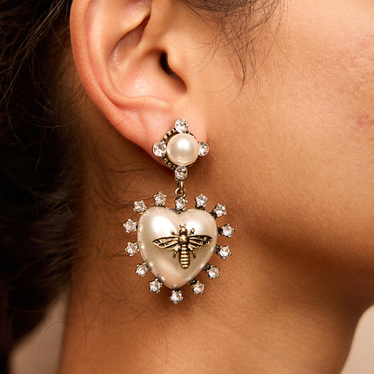 Vintage Bee Earring