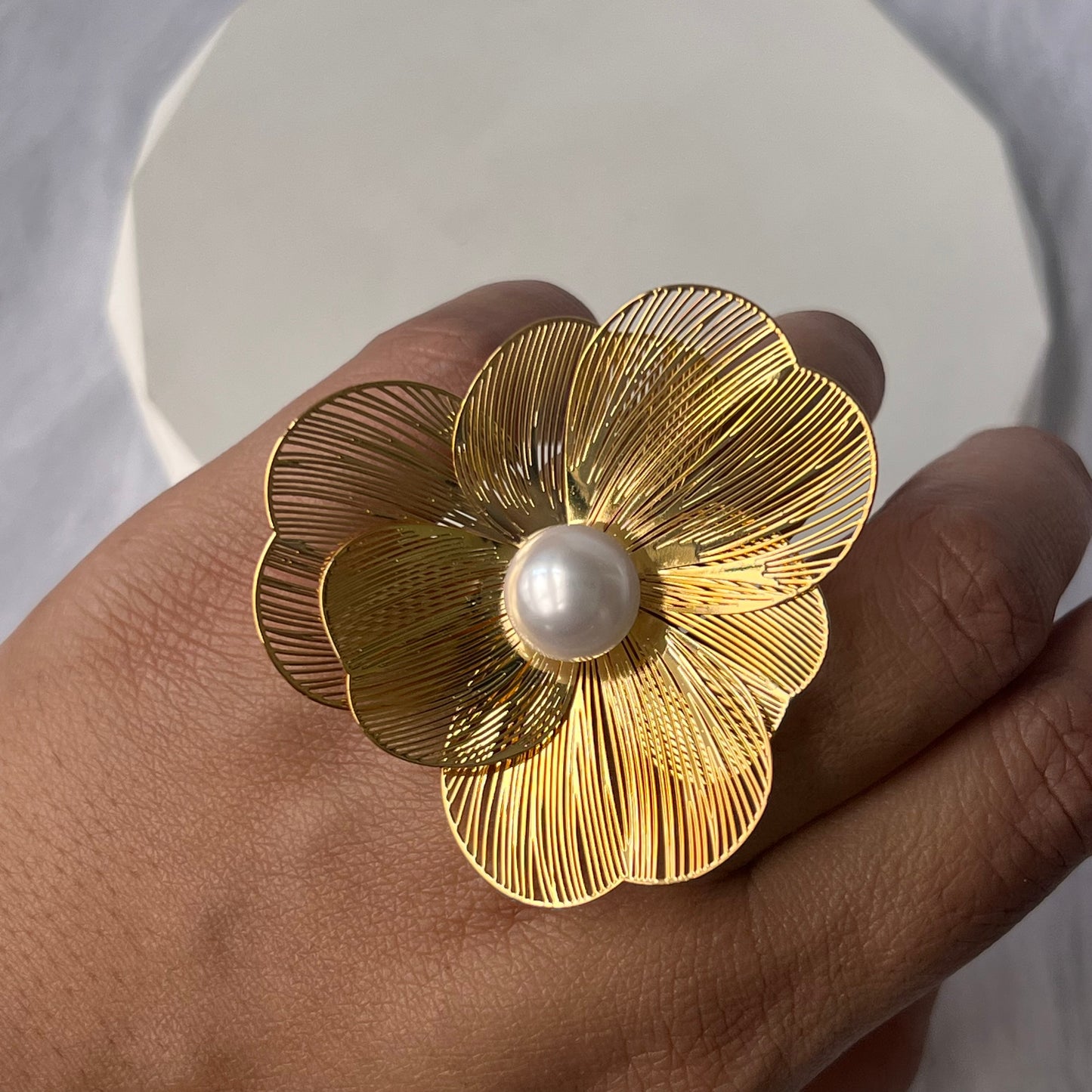 Fiesty Floral Ring