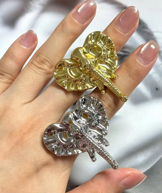 Gaj Ring - Golden