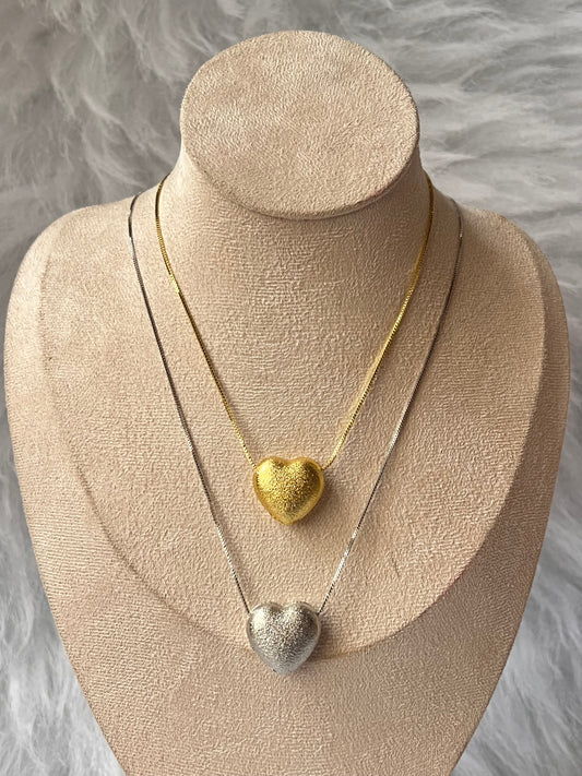 Shimmy Heart Necklace