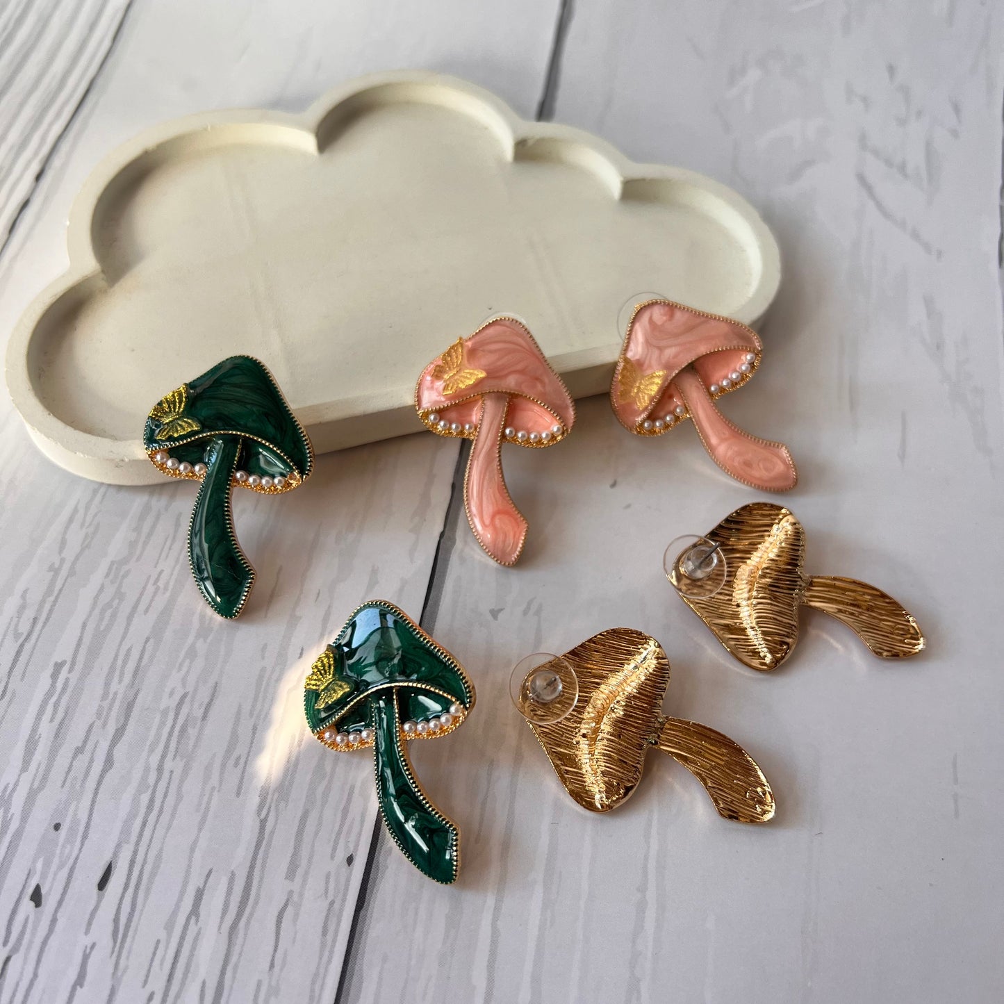 Mr Mushroom Earrings