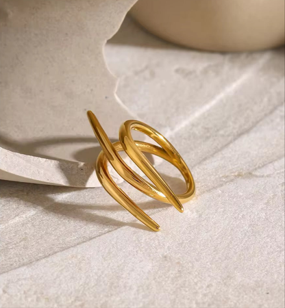 Kriss Kross Ring