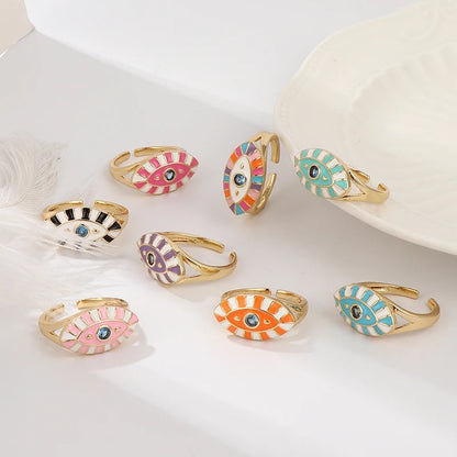 Elle Evil Eye Rings