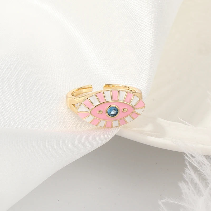 Elle Evil Eye Rings