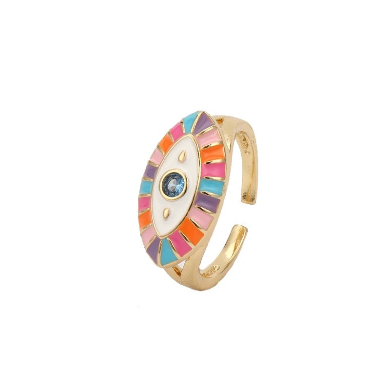 Elle Evil Eye Rings