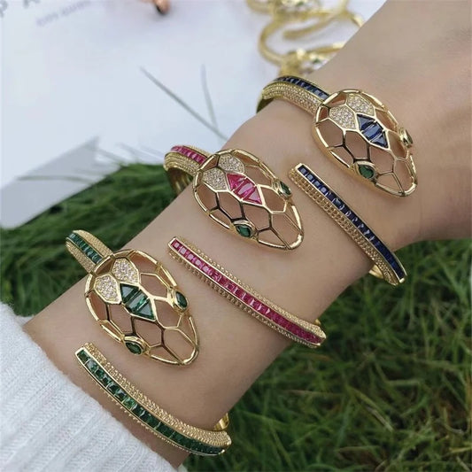 Baguette Snake bracelet