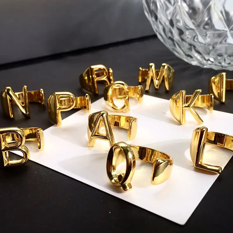 Alphabet Rings