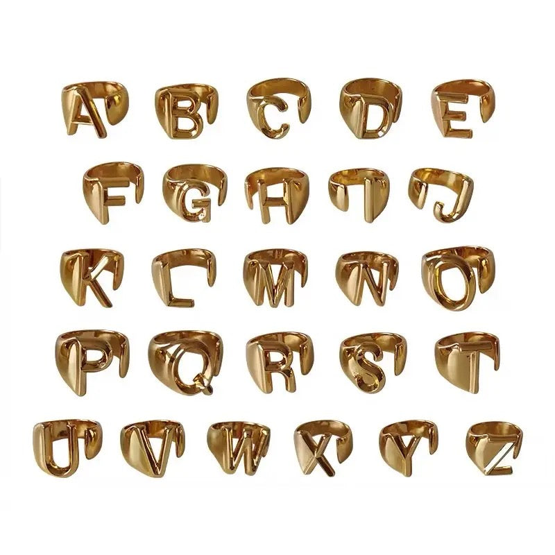 Alphabet Rings