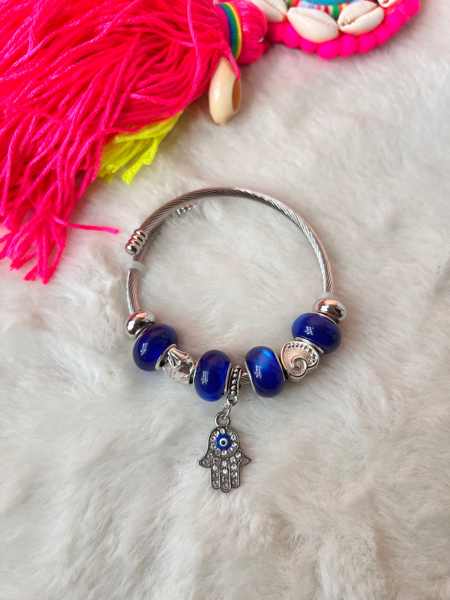 Hamsa Charm Bracelet