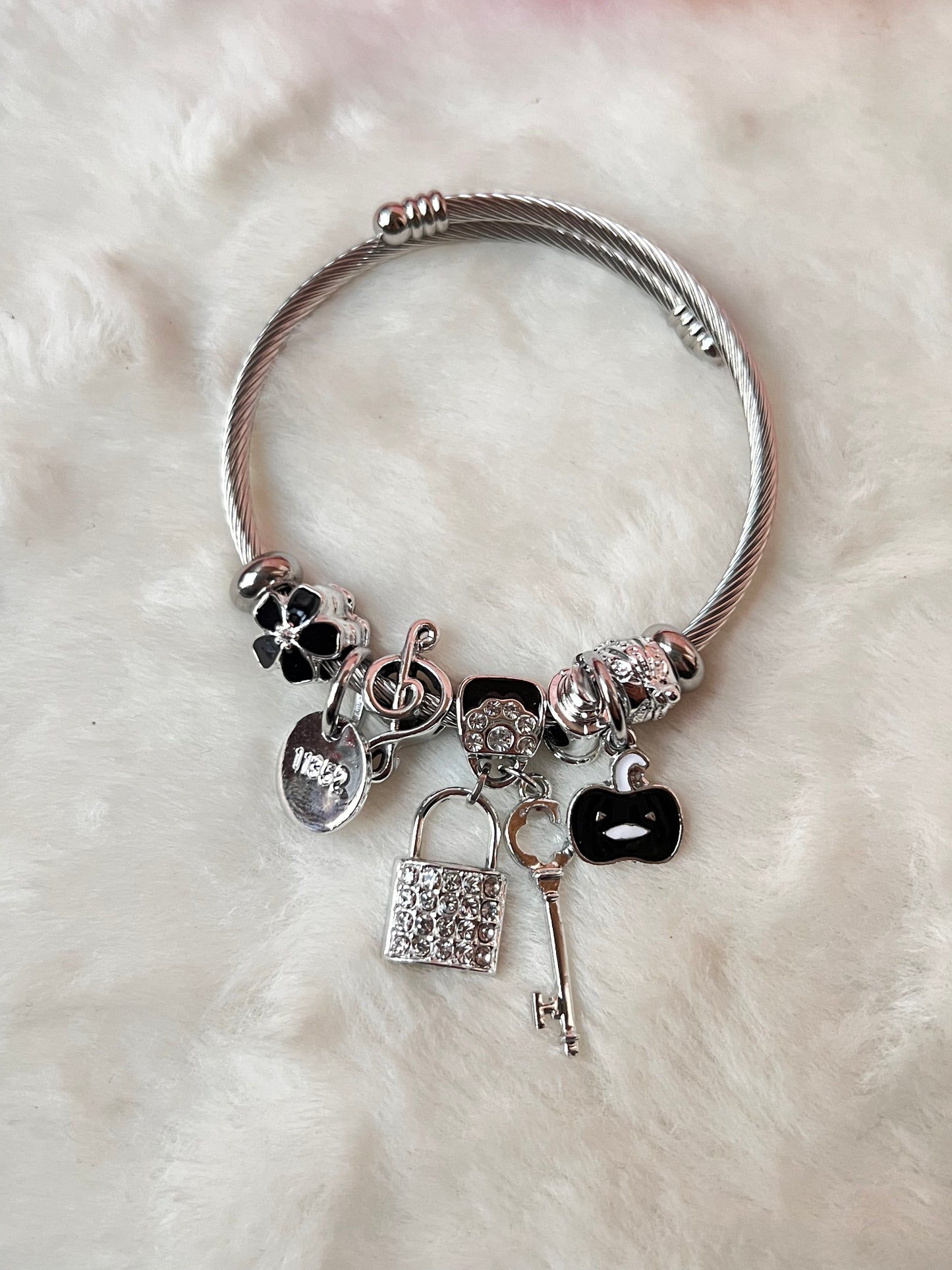 Mr. Pumpkin Charm Bracelet