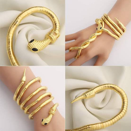 Golden Serpent Necklace