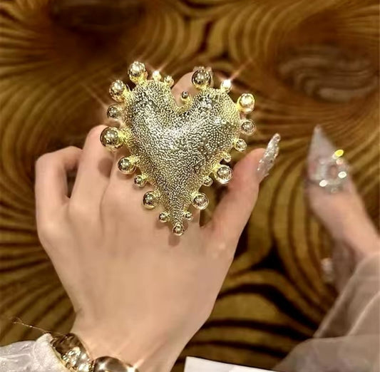 Bold Heart Ring