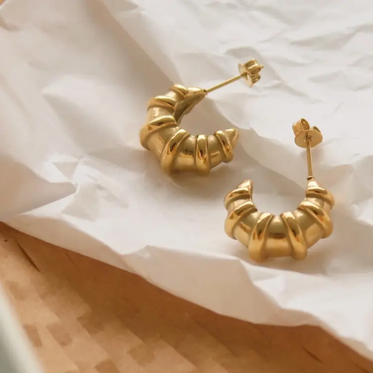 MINI Croissant Earring