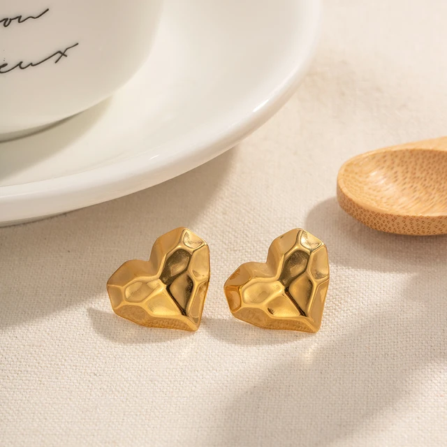 Heart Trinket Studs