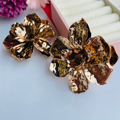 Vintage Floral Studs