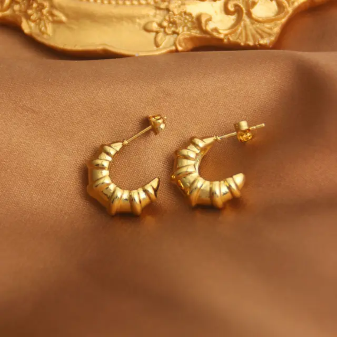 MINI Croissant Earring