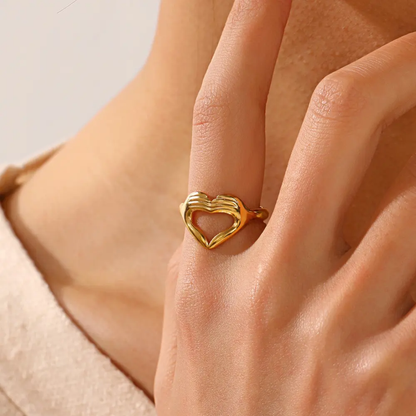 Open Heart Ring