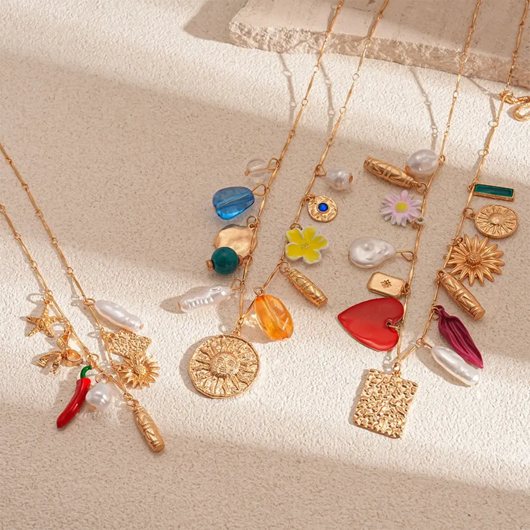 Elsa Necklace (set of 3)