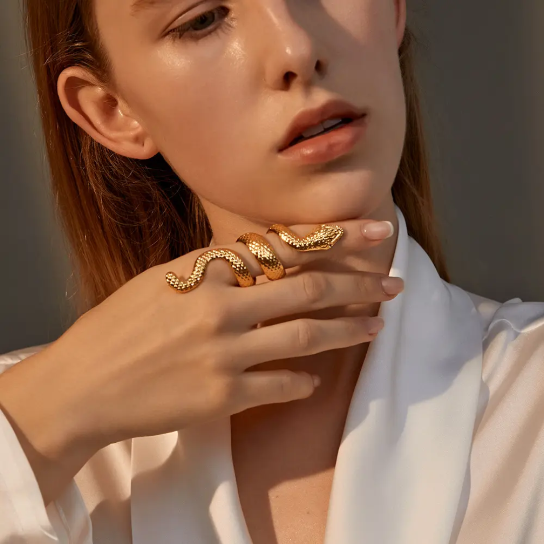 Viper Snake Ring